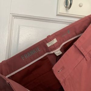 Women’s J Crew Frankie Chinos, size 4.